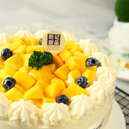 新味觉-鲜芒果，纯进口动物奶油蛋糕【惠州】 商品图2