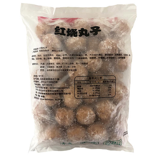 通州厂  华都  红烧丸子2.3kg*4 商品图3