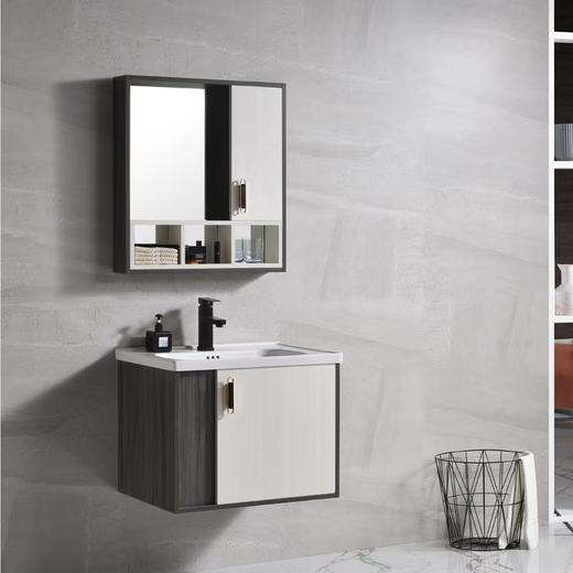 浴室柜 28-60B 实木 60CM 商品图0