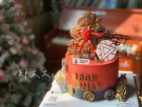 漫威之烈焰钢铁侠加高款