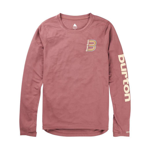 Burton 20-21款 MULTIPATH 女款长袖速干衣 淡粉色 商品图0
