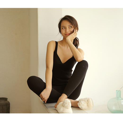 本季必入丨黑科技 德绒蚕丝自发热（带胸垫）背心#FW2131 商品图3