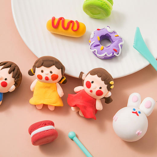 超轻粘土24色套装橡皮泥彩泥幼儿园儿童手工diy黏土玩具学生