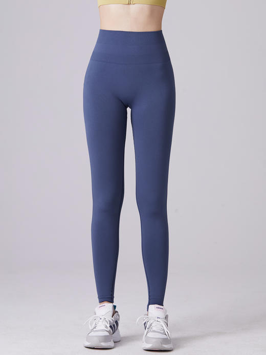 优选秋新款瑜伽裤女高腰提臀外穿跑步蜜桃臀健身裤速干弹力紧身运动裤