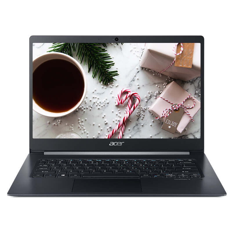 宏碁（Acer）TraveMate X5 14英寸商务超轻薄笔记本（i5-8265U 8G 256SSD FHD IPS 背光+指纹 微边框 980g)