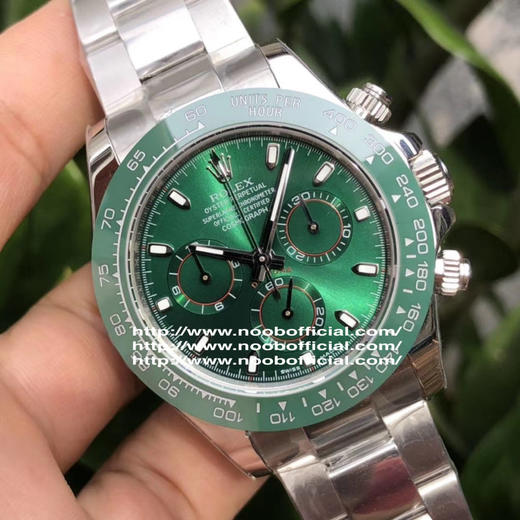 改装迪绿面 红面 史无前例改装[得意]【高品质】 薄“13.5mm”计时功能正常使用劳力士迪通拿新品 灰白金迪 全玫瑰金迪 黄金迪 绿金迪 钢迪 余文乐同款 冰蓝迪 熊猫迪 商品图3