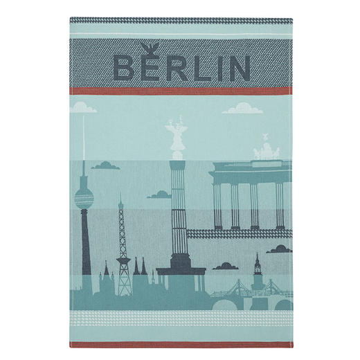 法国家纺COUCKE蔻合厨房用巾茶巾环球旅行系列NSDE-Tea Towel-Berlin/NSDE-Tea Towel-NewYork 商品图2