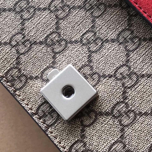 秋冬特价💰1150 原单古驰【原厂皮】Gucci400249酒神包织纹虎头马刺扣为这款有结构感的肩背包增添光彩滑动链条包 商品图7