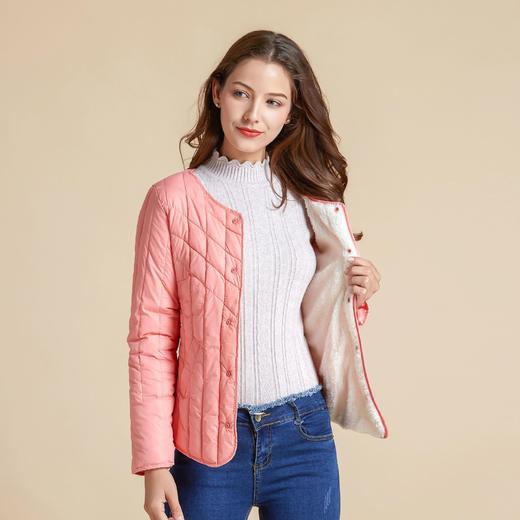 SX-8977女士长袖保暖棉衣内胆棉服上衣 商品图0
