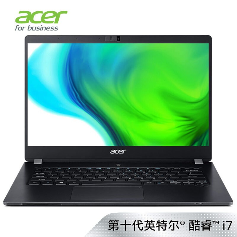 宏碁(Acer)墨舞P6 14英寸商务轻薄英特尔酷睿i7笔记本(十代i7 16G 1TSSD MX250 触控 指纹 背光 镁合金)