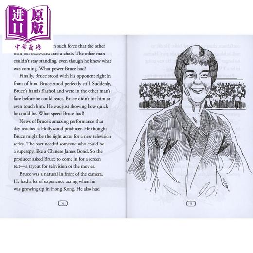 【中商原版】Who Was 系列 谁是李小龙 Who Was Bruce Lee 儿童人物传记科普文学 平装 英文原版 7-12岁 商品图3