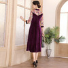 DLQ-A2703名媛气质复古中国风旗袍改良连衣裙年轻款妈妈装 商品缩略图1