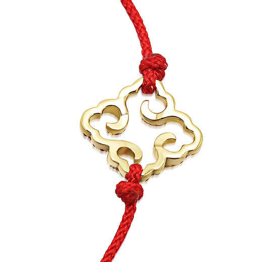 【采购专享】宫里的世界 四合如意系列红绳手链 商品图3