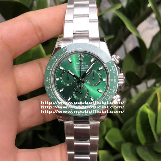 改装迪绿面 红面 史无前例改装[得意]【高品质】 薄“13.5mm”计时功能正常使用劳力士迪通拿新品 灰白金迪 全玫瑰金迪 黄金迪 绿金迪 钢迪 余文乐同款 冰蓝迪 熊猫迪 商品图2