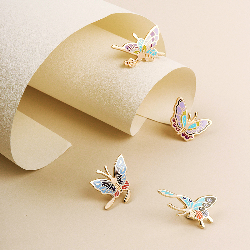 【宫里胸针】 宫蝶迷舞系列胸针 四款可选