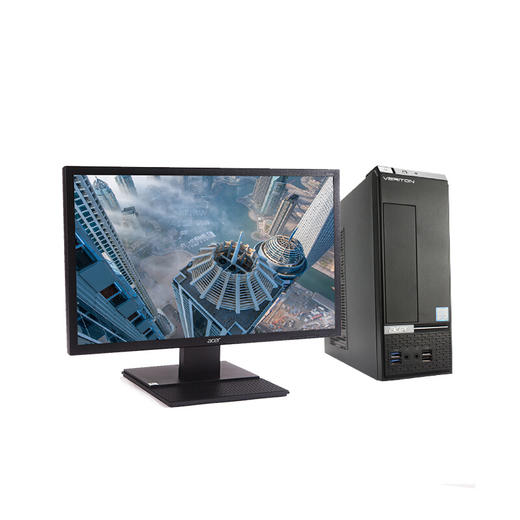 宏碁acerveritonb430商用台式机i371008g1twin10安全一键通三年上门10