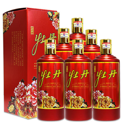 茅台镇牡丹酱香型白酒53度纯粮食窖藏坤沙酒 整箱六瓶JPY带授权招加盟代理 商品图3