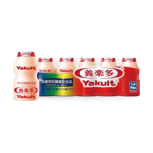 养乐多乳酸菌饮料（原味）100ml*5 商品图0