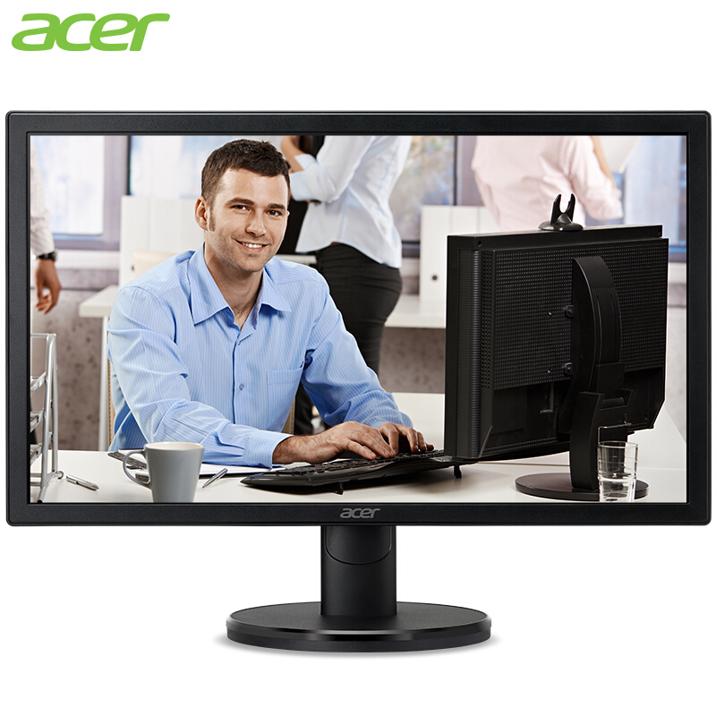 宏碁(Acer)EH210Q 20.7英寸全高清可壁挂商用家用显示器 显示屏