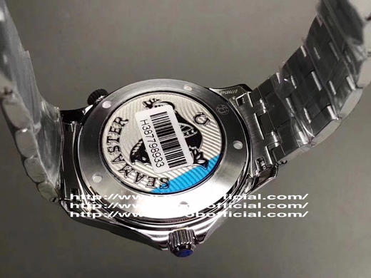 海马300【N品质】欧米茄海马300M系列蓝面，n厂神器，尺寸41x14.5mm，2836自动机械机芯， 316L精钢表壳表链，蓝色陶瓷表圈，蓝宝石水晶镜面镀蓝膜，蓝色表盘，折叠扣，防水大于50米 商品图12