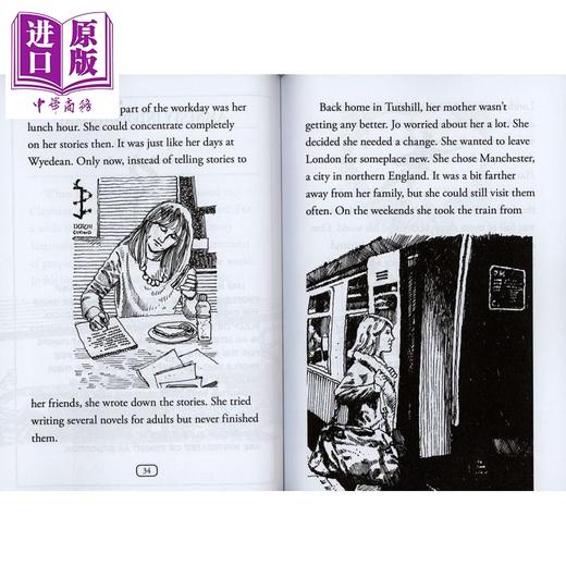 【中商原版】Who is 系列 谁是J·K·罗琳 Who is J.K. Rowling 儿童人物传记文学 企鹅兰登出品 平装 英文原版 7-12岁 商品图3