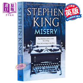 【中商原版】头号书迷（又译 危情十日）（英版） 英文原版 Misery Stephen King Hodder Paperbacks 惊悚小说