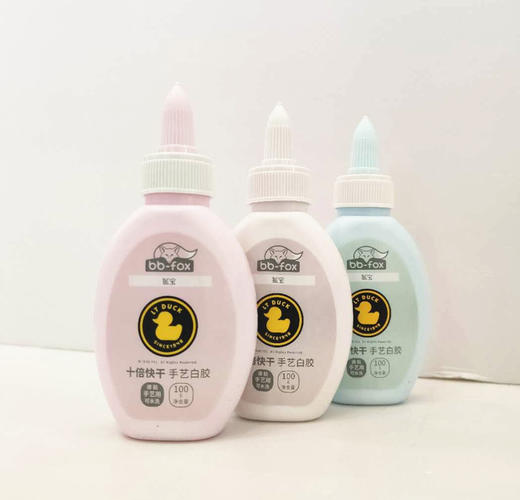 【狐宝&小黄鸭】手艺白胶（十倍速干） 商品图0