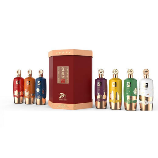 【推荐】西凤酒55度大秦国酿礼盒500ml*7瓶  凤香型白酒  礼盒装 商品图2