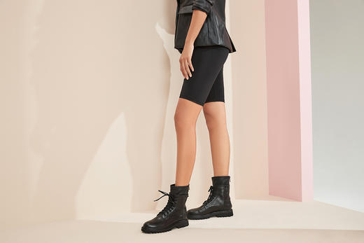 Westory2020冬季新款酷潮流厚底松糕马丁靴W20DC80181 商品图1