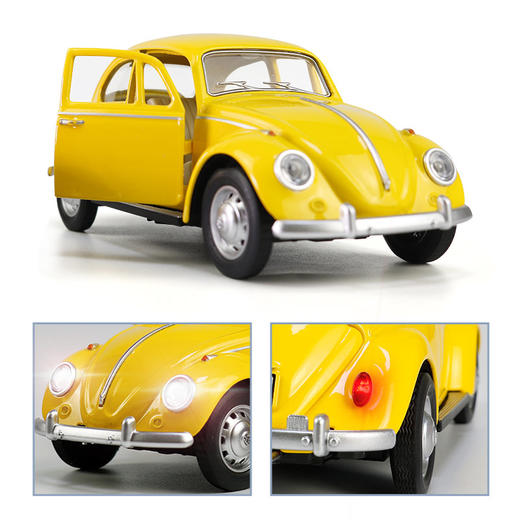 【经典系列】1:281:36大众复古甲壳虫亲子套装 商品图1