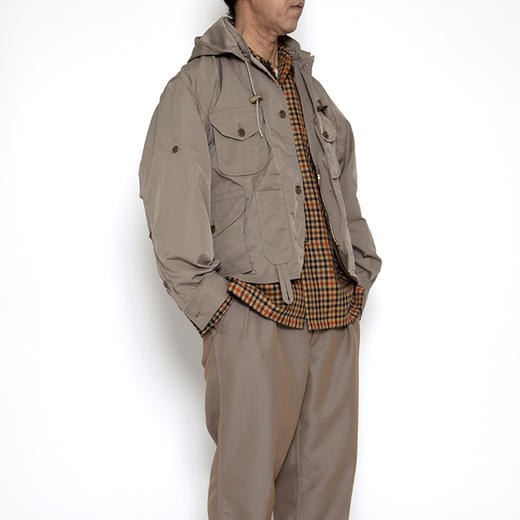 coronaoutbackjacket80年代复古风短款夹克帽子可脱卸