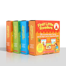 【积分商城专享】First Little Readers小读者英文原版分级阅读绘本100本，100+常用句式表达，500+高频词汇积累