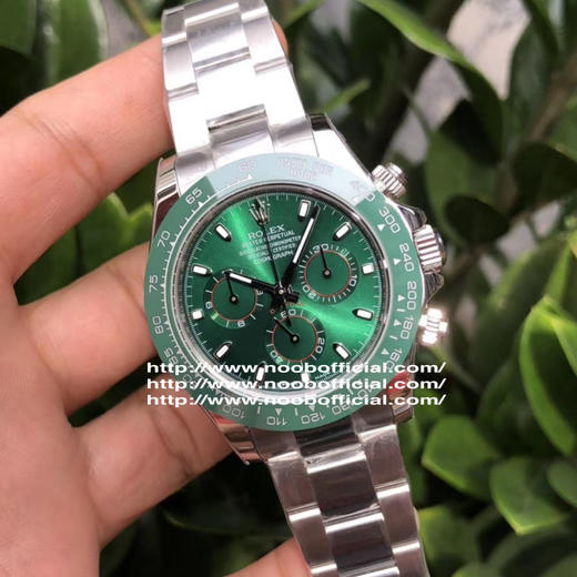 改装迪绿面 红面 史无前例改装[得意]【高品质】 薄“13.5mm”计时功能正常使用劳力士迪通拿新品 灰白金迪 全玫瑰金迪 黄金迪 绿金迪 钢迪 余文乐同款 冰蓝迪 熊猫迪 商品图0