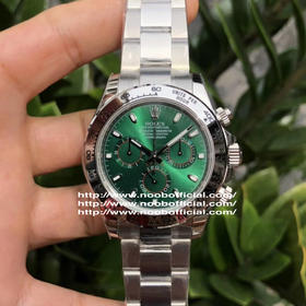 改装迪绿面 红面 史无前例改装[得意]【高品质】 薄“13.5mm”计时功能正常使用劳力士迪通拿新品 灰白金迪 全玫瑰金迪 黄金迪 绿金迪 钢迪 余文乐同款 冰蓝迪 熊猫迪