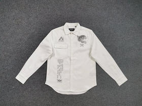 秋季美版Avirex军潮刺绣厚款男款衬衫 重磅！