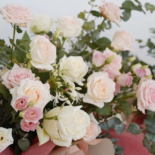 《含笑》粉色系开业庆典花篮一对 商品图1