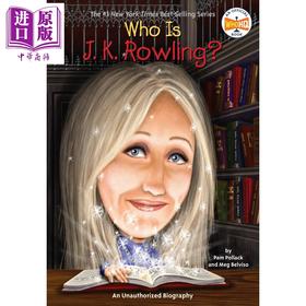 【中商原版】Who is 系列 谁是J·K·罗琳 Who is J.K. Rowling 儿童人物传记文学 企鹅兰登出品 平装 英文原版 7-12岁