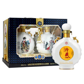 【推荐】汾酒集团 汾藏1988四大美人 53度 清香型白酒 475ml*4瓶 手提礼盒装