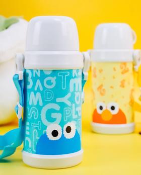 芝麻街联名款儿童多用保温杯