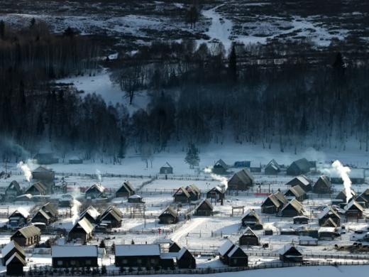 【颂•雪  北疆】五彩湾古海温泉、世界魔鬼城、冰雪喀纳斯、禾木、白哈巴雾凇【越野车】9天 商品图0