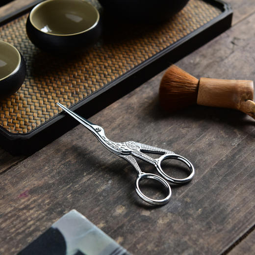 茶道配件-茶剪-鹤形茶剪刀 商品图2