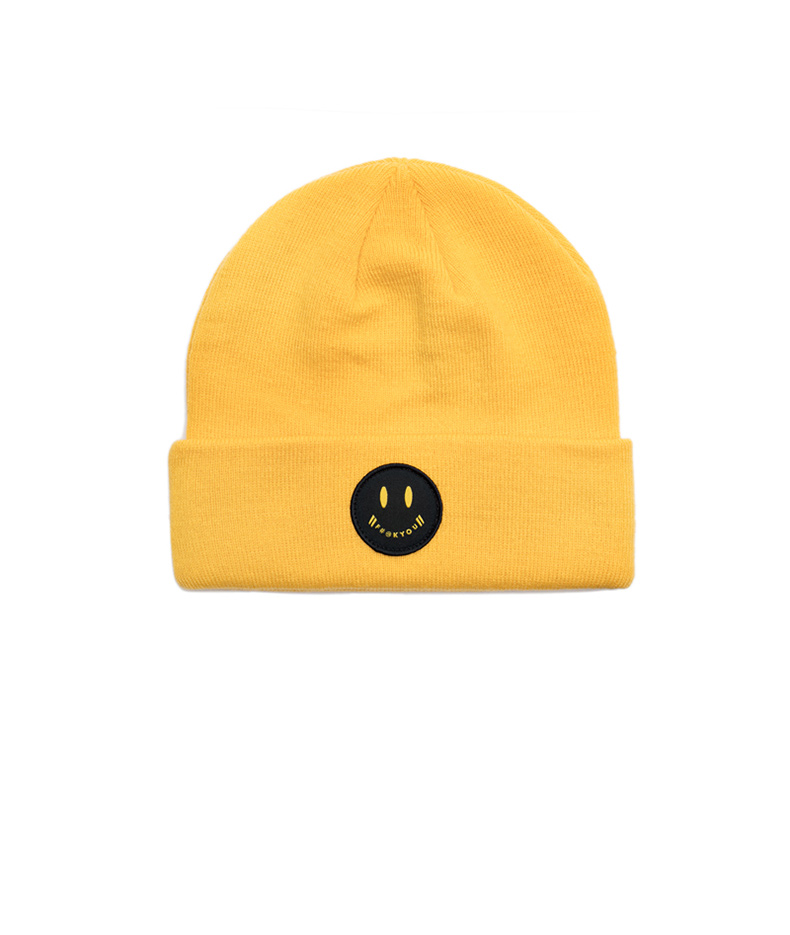 themadhatcherfakesmile伪装笑脸系列翻边针织冷帽