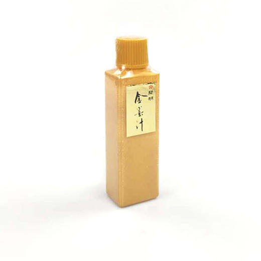 【日本原装进口】开明墨汁-金墨汁，金属光泽，立体感强，100ml 商品图1