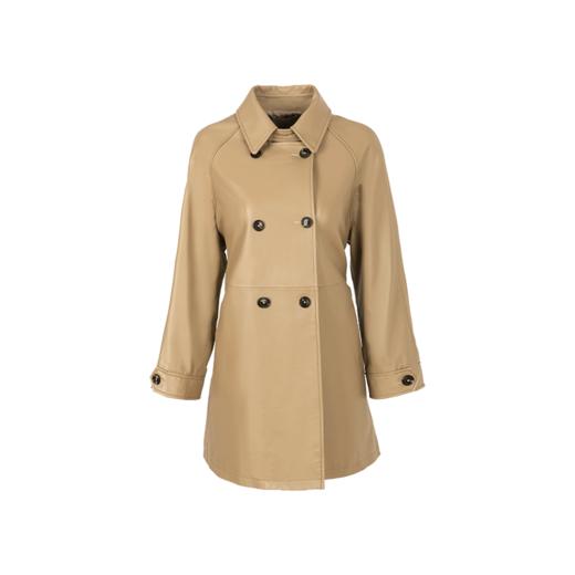 20676 IN AND ON 绵羊皮女士风衣皮衣 商品图7