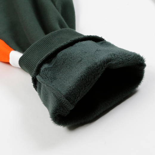 METTE童装加绒保暖裤2020秋冬新品中大童时尚撞色加厚休闲长裤子 商品图4