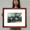【少量现货】大熊猫走向世界150周年-银版画 商品缩略图3