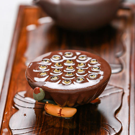 茶道配件-茶宠-紫砂莲蓬 商品图5
