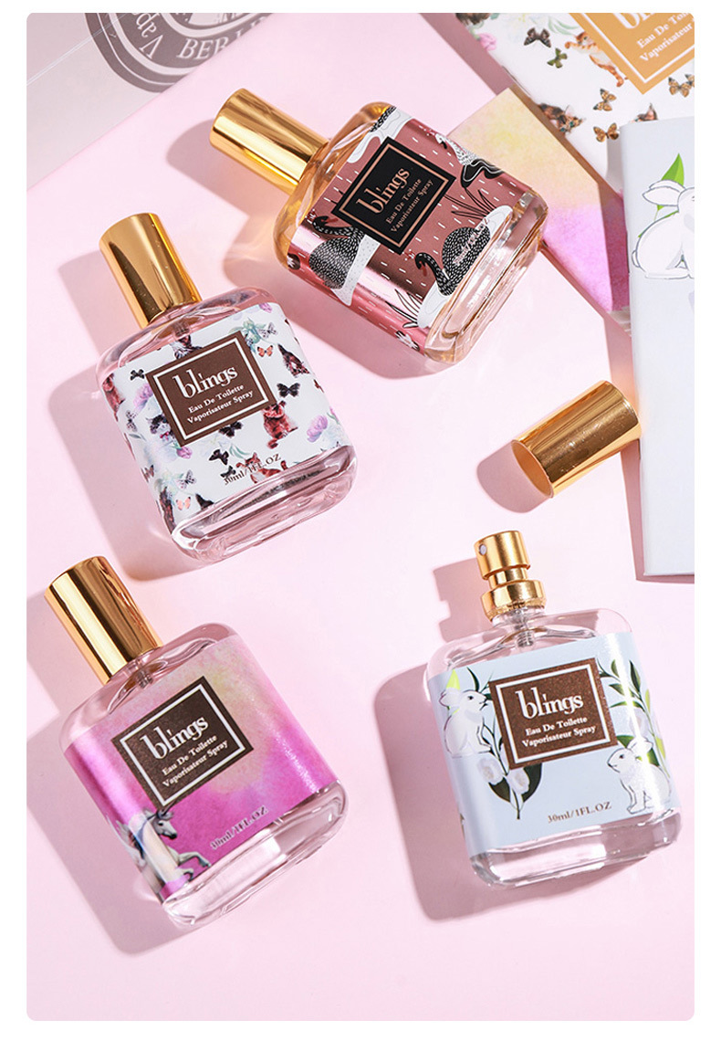 blings香水百变经典淡香水30ml持久清新法国进口香料植物配方独角兽蓝