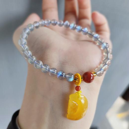 灰月光单圈手串 商品图3