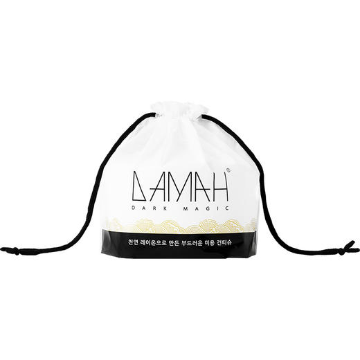 韩国DAMAH黑魔法洗脸巾一次性 纯棉李佳琦推荐加厚棉柔卷筒洁面巾JPY带授权招加盟代理 商品图4